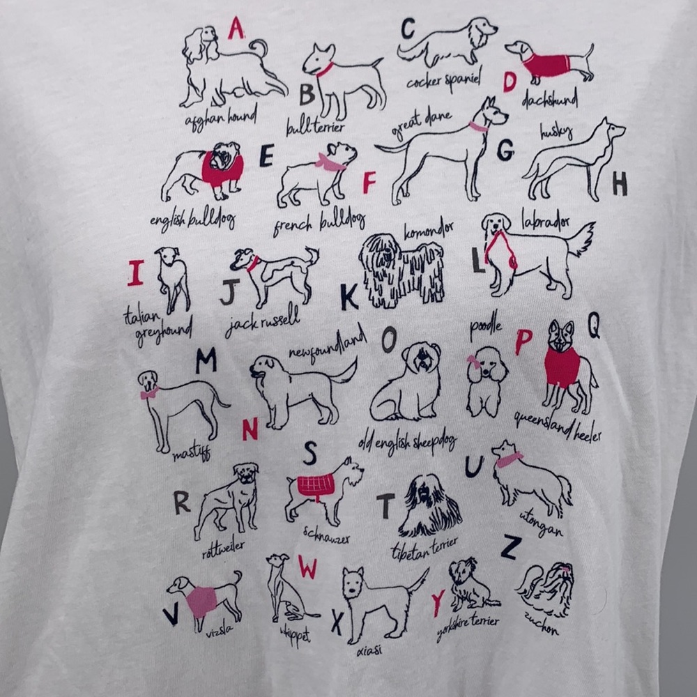 J. Crew Dog Lover Shirt Top size XS - Picture 2 of 4